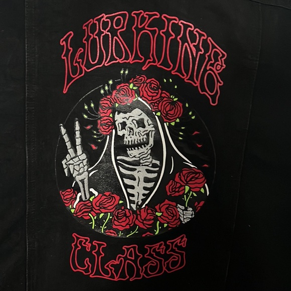 Lurking class denim jacket size M mens - Picture 5 of 5